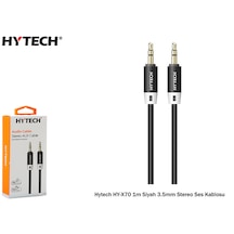 Hytech Hy X70 1M Siyah 3.5Mm Stereo Ses Kablosu
