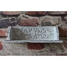 Neiwel Vintage Elsa Mina Eskitme Beyaz Raf