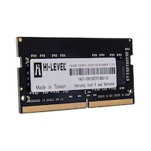 Hı-level 16gb Ddr4 3200mhz Notebook Ram Value Hlv-sopc25600d4/16g