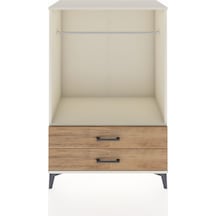 Hyperion Dolap Tek Raflı 2 Çekmeceli Tek Askılı 88x44x134 Ayt... Aytaşı