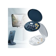 Dönüştürücü Lightning Typ C Mikro Veri Transfer Aracı Siyah Renk İlanı Renk İnd15915