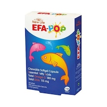 New Life Efa-Pop Omega 3 Balık Yağı 30 Kapsül