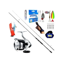 Okuma Wave Up 270cm 10-40gr Daiwa Strikeforce 2500 Turna Spin Olta Takımı Seti