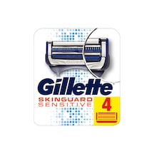 Gillette Skinguard Yedek Tıraş Bıçağı 4'lü