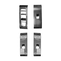 Trend B.y.d Atto 3 Kol Dayama Cam Düğmesi Karbon Fiber Kaplama 4 Lü Set Oem Uyumlu & Şık Detay Trend B.y.d Ml-bda-n1010l
