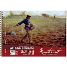 Karatis Çizim Blok Spiralli Art 120 Gr 25x35 15 Yp 482006-99