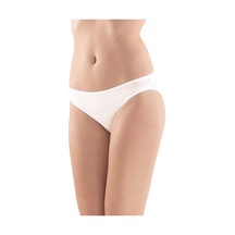 Kadın Dantelli Külot Comfort Classics 1345 - Krem