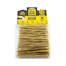 Doggie Delibon Gerçek Deriden Kalın Burgu Çubuk, Thıckx100pcs., Natural
