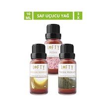 Lofty Pudra Bereket Frekans Doğal Uçucu Yağ Saf Buhurdanlık Esansı Oda Kokusu 10 ML