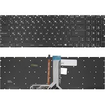 Msı Uyumlu Gf75 Thin 10scsr-264tr, Gf75 Thin 10scxr-045xtr Klavye Tr Işıklı - Rgb Aydınlatma