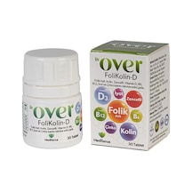 Dr. Over FoliKolin-D- 30 Tablet Gıda Takviyesi