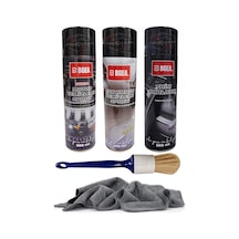 Combo 3lü Komple Oto Araç Bakımı Çok Amaçlı Temizlik Spreyi, Susuz Motor,trim Parlatıcı Set
