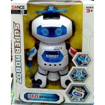 Pilli Işıklı Sesli Dans Eden Robot Dansçı Robot