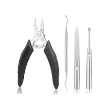 Ezere Paslanmaz Çelik Özel Tırnak Makası Pedikür Seti 4'lü