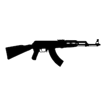 Ak47 Kalaşnikof Sticker 10 X 2 Cm