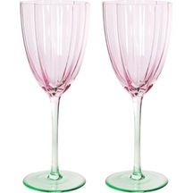 Vintage Gözlükler Açık Cam Kokteyl Gözlükleri Uzun Köklü Yaratıcı Şampanya Gözlükleri