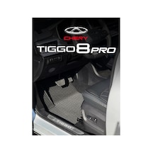 Chery Tiggo 8 Pro Luxury Eva Oto Paspas Takımı Siyah