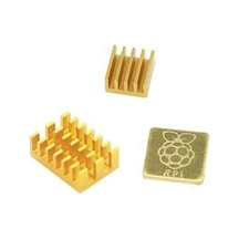 Raspberry Pi 4 - 3 Parça Alüminyum Soğutucu