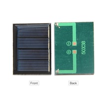 Trendooze 0.23w 2v 115ma Çok Kristalli Güneş Paneli, Dıy Proje Uygun, Su Geçirmez Ve Dayanıklı