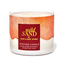 Bath & Body Works Wild Sand Büyük Mum 411 G Çok Renkli