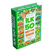 Diytoy. İlk 50 Meyve. Sebze. Zeka Kartları. Eğitici Kartlar