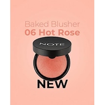 Baked Blusher 05 Mocha Taste Işıltılı Fırınlanmış Toz Allık 0