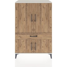 Hyperion Dolap 2 Raflı Tek Çekmeceli 4 Kapaklı 88x44x134 Ayta... Aytaşı