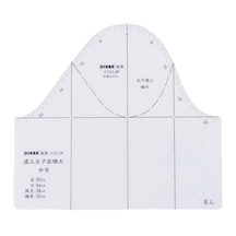 Suntek 1:1 Kumaş Tasarım Cetveli Tam Ölçekli Uzun-kollu