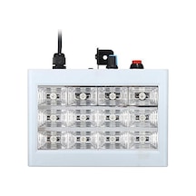 Dj Pro Stage Full Beyaz 12 Led Li 20 Watt Strobe Çakar Işık