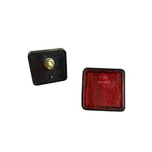 Reflektörü Kare 2adet Kırmızı Vida 6 Mm
