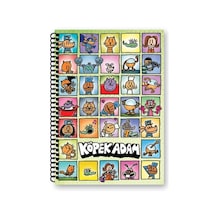Köpek Adam Çizgili Defter-4