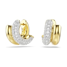 5740735 Swarovski Küpe Dextera:pe Mn Hoop Whıte/gos Metalik