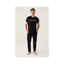 Arnetta Good Siyah Erkek Pijama Takımı