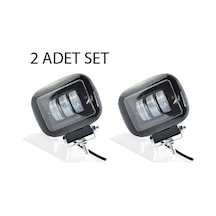 Motosiklet/off Road/atv/utv/traktör/tekne Led Sis Farı Aydınlatma Seti 2 Adet 30w Güç