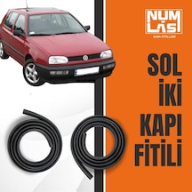 Volkswagen Golf 3.nesil Sol Ön Ve Arka Kapı Fitili-a Kalite-numlas-nm2997