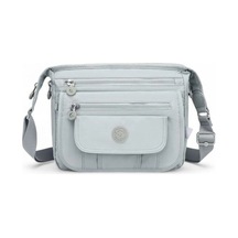Smart Bags Krinkıl Açık Gri Kadın Çapraz Askılı Çanta Smb 3005 Açık Gri