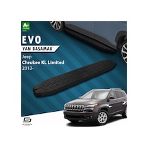 S-dizayn Jeep Cherokee Kl Evo Siyah Yan Basamak 173 Cm 2013-2023