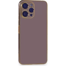 Newface Xiaomi Poco M6 Pro 5g Kılıf Volet Silikon - Mor