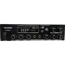 Rose Fr-9200a - 2x120 Watt 2 Zone Stereo Mixer Amfi