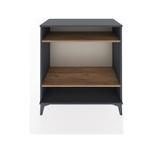 Hyperion Şifonyer 2 Raflı 88x44x96 Antrasit-çam Antrasit