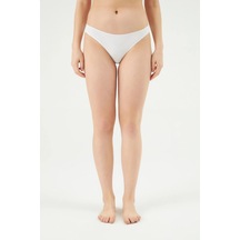 Eros Düşük Bel Izsiz 3'lü Slip Külot Siyah-beyaz-ten Ersk730 Çok Renkli