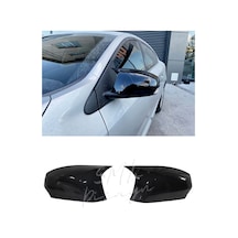 Renault Fluence Batman-Yarasa Ayna Kapağı Piano Black (Plastik)
