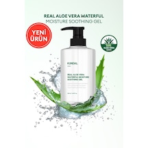 Hyaluronik Asitli Nemlendirici Aloe Vera Jeli Kundal Real Aloe Vera Waterful Moisture Shooting Gel