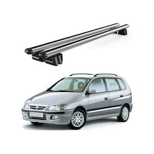 Pençe Mitsubishi Space Star 1998-2001 Uyumlu Gri Ara Atkı Port Bagaj Tavan Barı