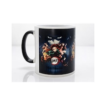 10 Adet Porselen Renk Değiştiren Kupa Sıcaklıkla Renk Değişimi, Kupa Bardak Mug Isı Etkili Tasarım 1