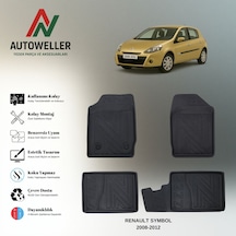 Renault Symbol 2008-2012 Uyumlu Havuzlu Oto Paspas