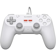 Gamesir Tegenaria T3 Lite Kablolu Controller Beyaz Switch,windows Pc,steam,android,Apple Uyumlu iOS