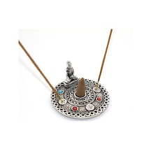 Metal Yuvarlak Budalı Tütsülük Model 2
