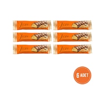 Yer Fıstığı Kremalı Ve Krep Kırığı Dolgulu Sütlü Çikolata, 30g X 6 Adet