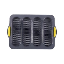 4 Paket Fransız Somun Kalıbı Silikon Gıda Pişirme Araçları Çok Renkli